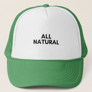 alle natuurlijke trucker pet