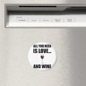 Alle Need Love Wijn Magneet (Insitu (Vaatwasser))