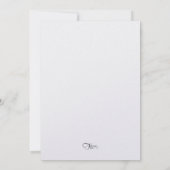 Alle neen-vogeldagen uitnodiging Glamor Lichten (Achterkant)