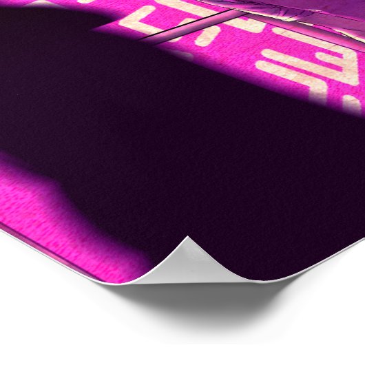 Alle neonachtige poster (Hoek)