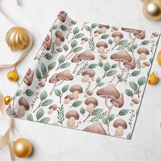 Alle Occasie Eucalyptus Forest paddenstoelen op wi Cadeaupapier
