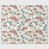 Alle Occasie Eucalyptus Forest paddenstoelen op wi Cadeaupapier (Vlak)