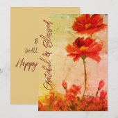 Alle Occasion Note Card Bedankkaart (Voorkant / Achterkant)