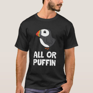 Alle of Puffin Funny Puffins T-shirt