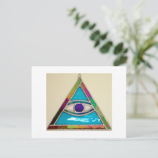 Alle ogen Briefkaart (Staand voorkant)