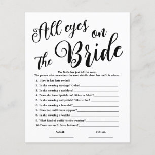 Alle ogen op de Bride Simple Vrijgezellenfeest Gam