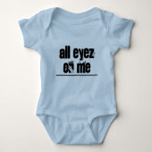 Alle ogen op mij Baby Bodysuit (Voorkant)