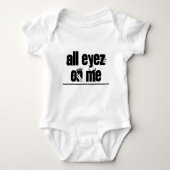 Alle ogen op mij Baby Bodysuit (Voorkant)