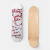 Alle ogen op mij skateboard (Voorkant)