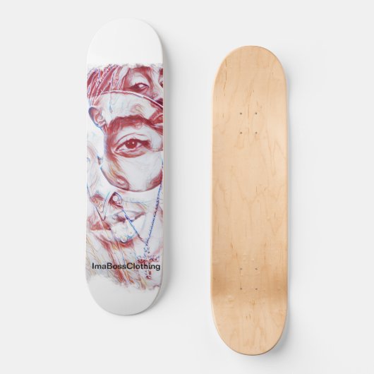 Alle ogen op mij skateboard (Voorkant)