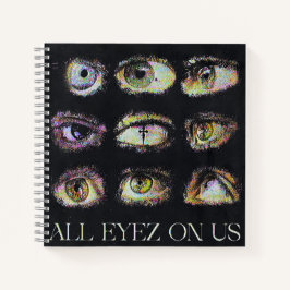 Alle ogen op ons: een raster van oordeel notitieboek