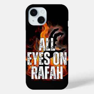 ALLE OGEN OP RAFAH - Bloedbad in Rafah Gaza iPhone 15 Case