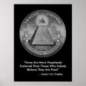 Alle ogen van het Illuminati-Poster Poster (Voorkant)