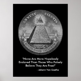 Alle ogen van het Illuminati-Poster Poster