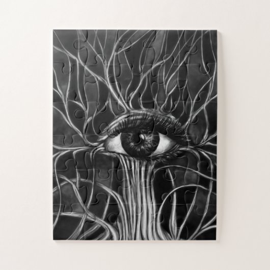 Alle ogen zien Oogboom Legpuzzel (Verticaal)