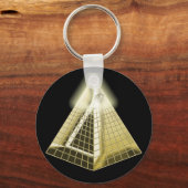 Alle ogen zien Oogpiramide-Sleutelhanger Sleutelhanger (Voorkant)