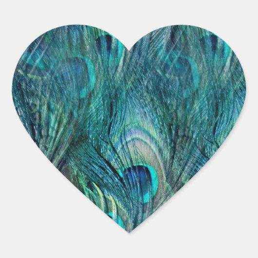 Alle ogen zijn op jou gericht hart sticker (Voorkant)