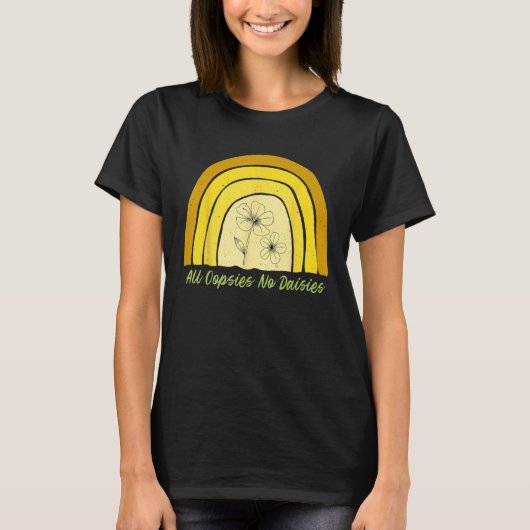 Alle Oopsies No Daisies T-shirt (Voorkant)