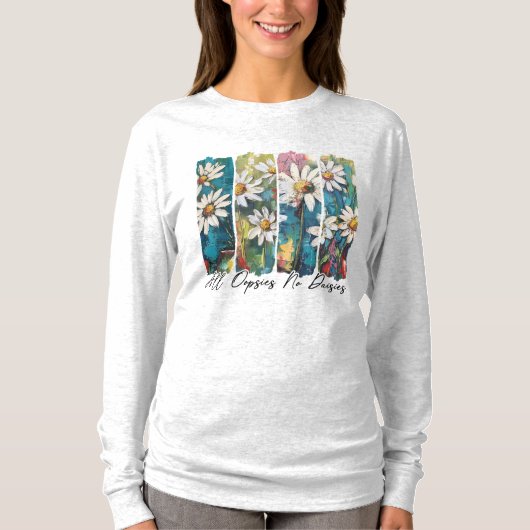 Alle Oopsies No Daisies T-shirt (Voorkant)