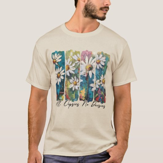Alle Oopsies No Daisies T-shirt (Voorkant)