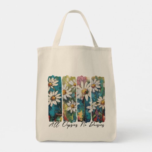 Alle Oopsies No Daisies Tote Bag (Achterkant)
