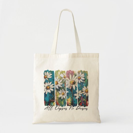 Alle Oopsies No Daisies Tote Bag (Voorkant)