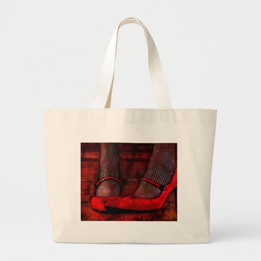 Alle opgegroeide zakken grote tote bag (Voorkant)