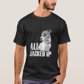 Alle opgeknapte Jack Russell Terrier JRT Lover ver T-shirt (Voorkant)
