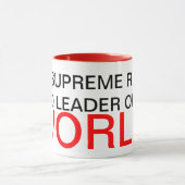 Alle opperste heerser en wereldleider mok (Midden)