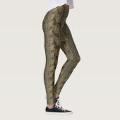 Alle-over-druk-Leggings van het Huidpatroon van de Leggings (Rechts)