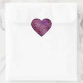 Alle papa's liefde hart sticker (Tas)