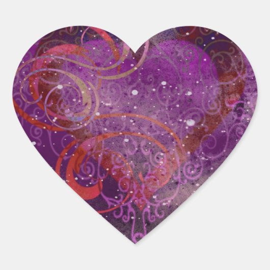 Alle papa's liefde hart sticker (Voorkant)