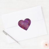 Alle papa's liefde hart sticker (Envelop)
