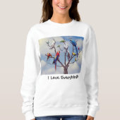 Alle parrots Sweatshirt (Voorkant)