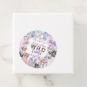 Alle partijdieren Oerwoud Safari Birthday Bedankjes Labels (In situ)