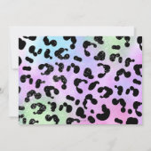 Alle partijdieren Oerwoud Safari Birthday Bedankkaart (Achterkant)