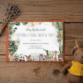 Alle partijdieren oproepen | Safari Birthday