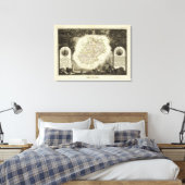 Alle partijen bewaren canvas afdruk (Insitu (Slaapkamer))