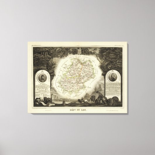 Alle partijen bewaren canvas afdruk (Voorkant)