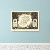 Alle partijen bewaren canvas afdruk (Insitu (Houten vloer))