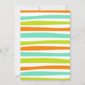 Alle Party Animals Safari Oerwoud uitnodigen Kaart (Achterkant)