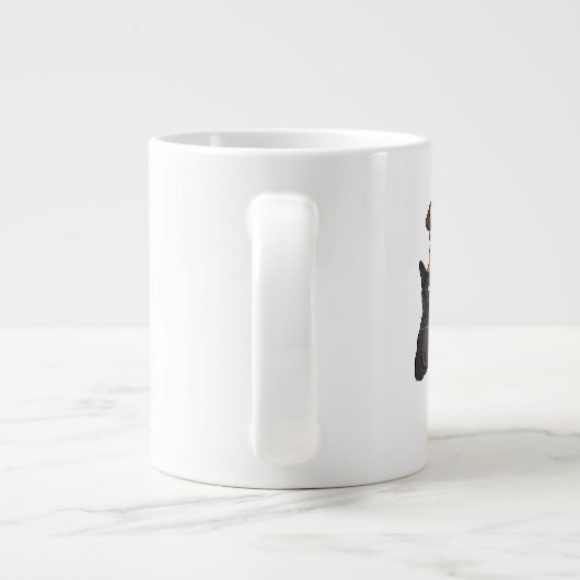 Alle Pawts Welkom Jumbo Mok (Achterkant)