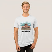 Alle Petten Beste Vader Ooit Foto Tri-Blend Shirt (Voorkant volledig)