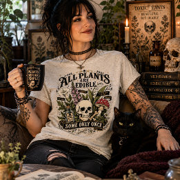 Alle Planten zijn Eetbaar, Enkelen Maar Eén Keer. Tri-Blend Shirt