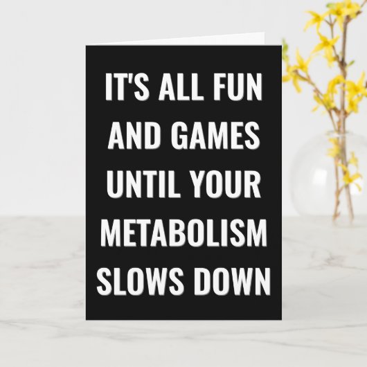 Alle plezier- en games tot uw metabolisme vertraag kaart (Gele Bloem)