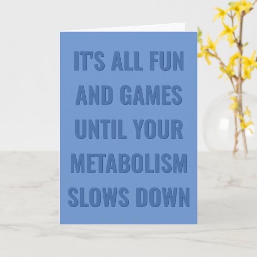 Alle plezier- en games tot uw metabolisme vertraag kaart (Gele Bloem)