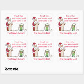 Alle plezier- en games vierkante sticker (Vel)