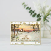 ALLE PLEZIER MET KERST IS VAN JOU FEESTDAGENKAART (Staand voorkant)