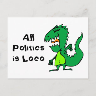 Alle Politiek is Loco Briefkaart