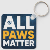 Alle poten maken aangepaste foto's met twee zijden sleutelhanger (Achterkant)